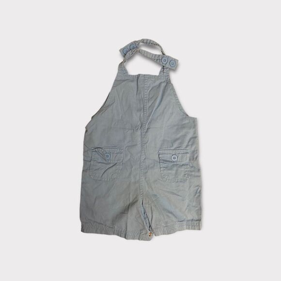 3/$15 Blue Baby Boy Overalls - Picture 2 of 4